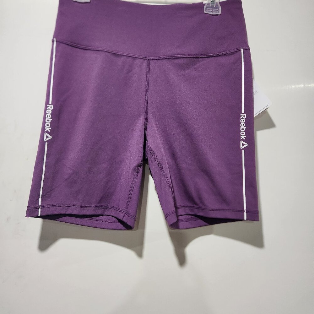 Reebok workout Women short, Large, purple